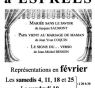 Théâtre à Esprels en Février !