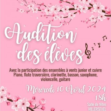 Ecole départementale de Musique et de Théâtre : Audition des élèves