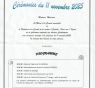 Cérémonies du 11 novembre