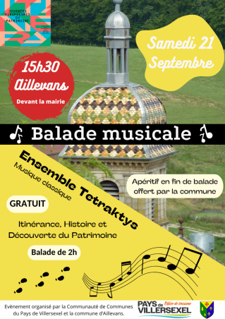 Balade musicale à Aillevans